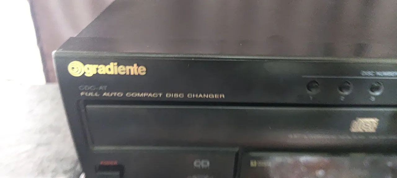 CD PLAYER CDC-AT GRADIENTE 5 CDs - Foto 4
