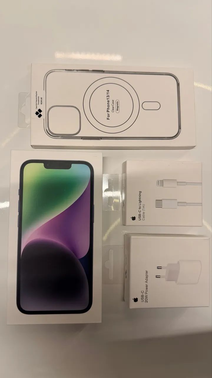 iPhone 14 256GB (SEMINOVO) - Celulares e Smartphones - Pioneiros