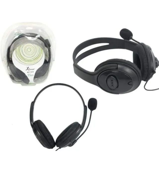 Fone De Ouvido Com Microfone Headset P/xbox Xiii60 Kp-324