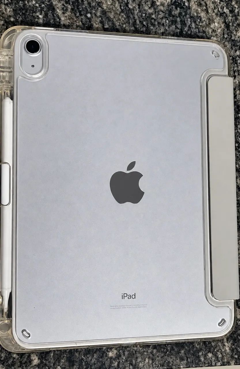 iPad 10ª geração 64GB Prata com Caneta WB, Capa e Película - Foto 3