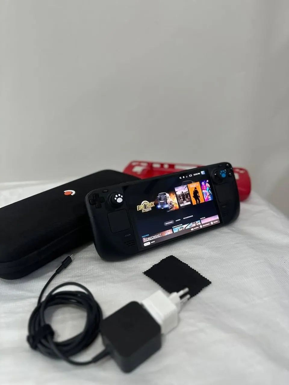 Steam Deck OLED 1TB（付属品完備） STEAM DECK OLED 1TB ( SEMI NOVO ) COM GARANTIA - Consoles de Vídeo