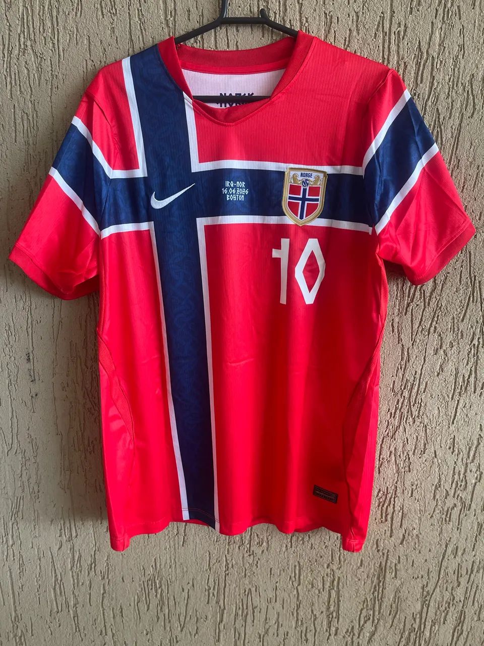 Camisa Noruega - Copa do mundo 2026 - Odegaard 10