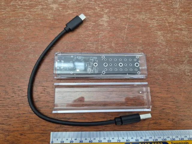 Adaptador ou case ssd NVME para USB - Foto 3