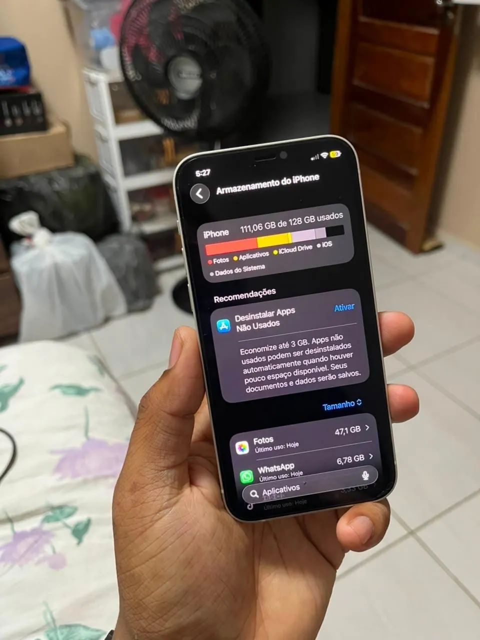iPhone 12 em ótimas condições pouco tempo de uso - Foto 2