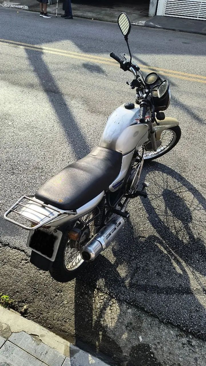 Moto YBR 125 E Prata - Foto 5