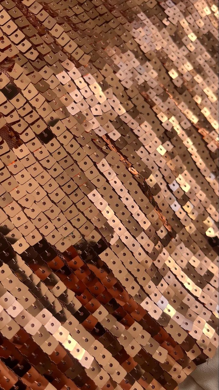 Conjunto de brilho dourado - P - Foto 2