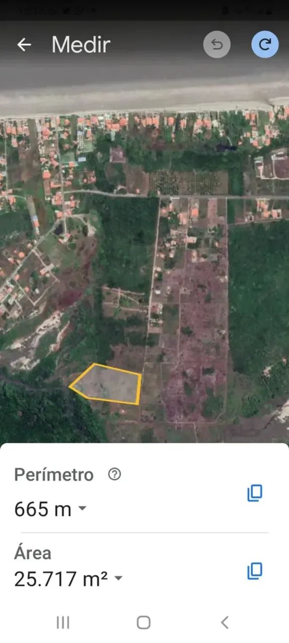 PRAIA DE PANAQUATIRA: Terreno de 28.000 m2 a venda - Ilha de São Luis-MA - Foto 9