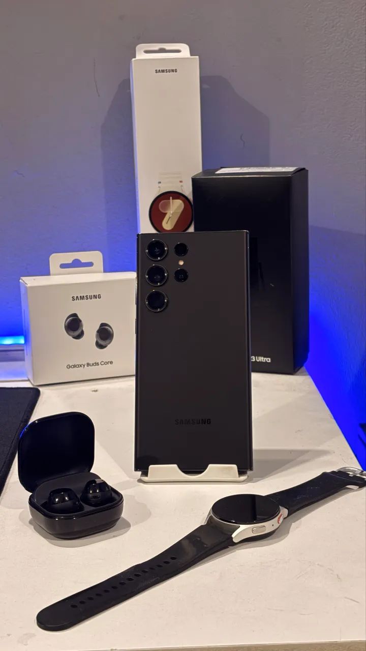 Kit Samsung - S23 Ultra, Watch 7 e Buds Core - Foto 5
