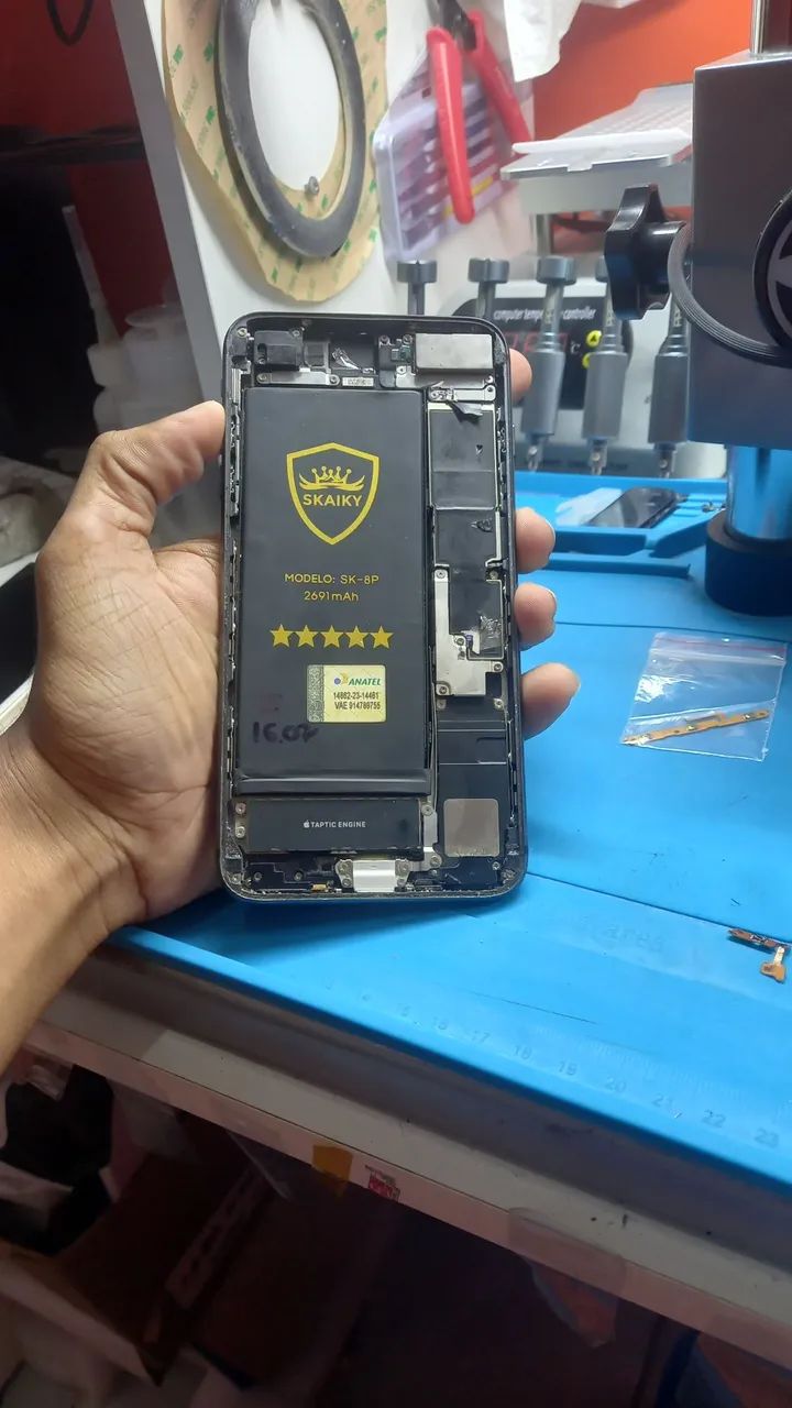 Iphone 8 plus sem tela