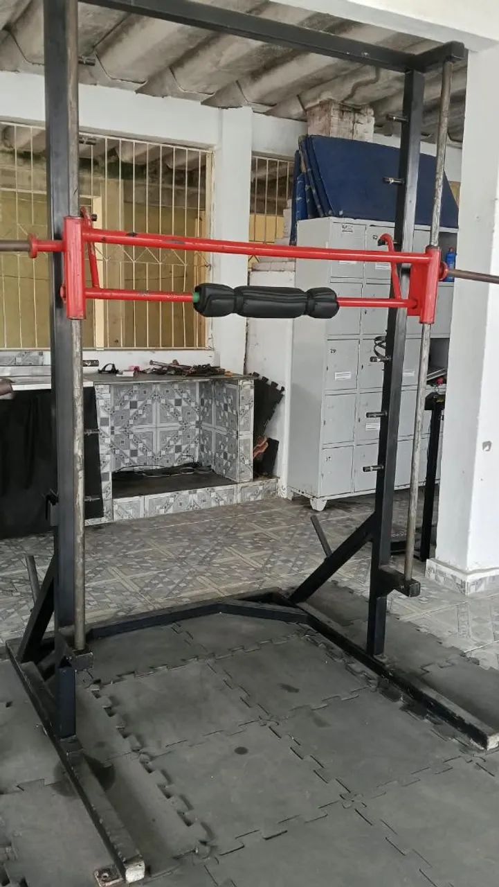 Agachamento Smith + Mesa flexora 