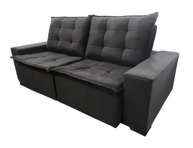 Sofa Angra Retratil e Reclinavel - Estofados Linhares (Novo)