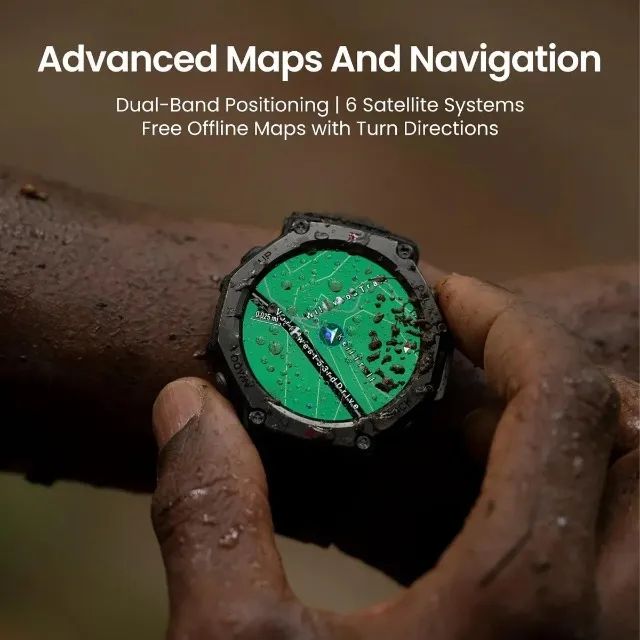 Amazfit T-Rex 3 pulseira vermelha - Foto 4
