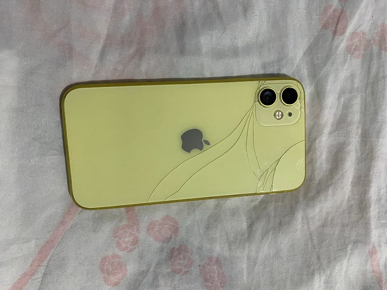 iPhone 11 quebrado peças caiu queimou