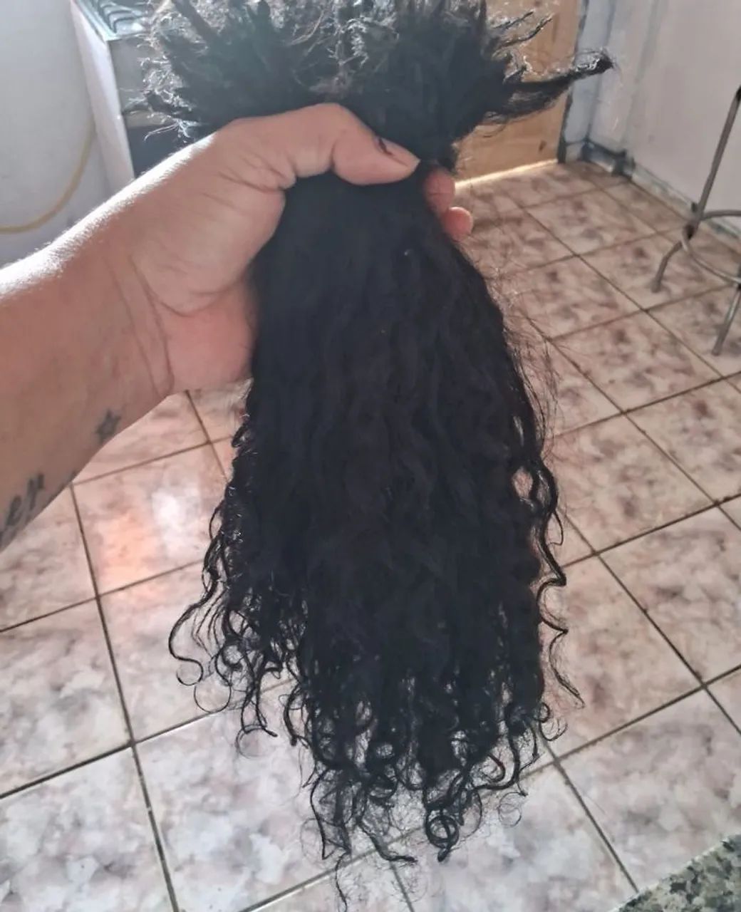Vendo cabelo humano cacheado  - Foto 3