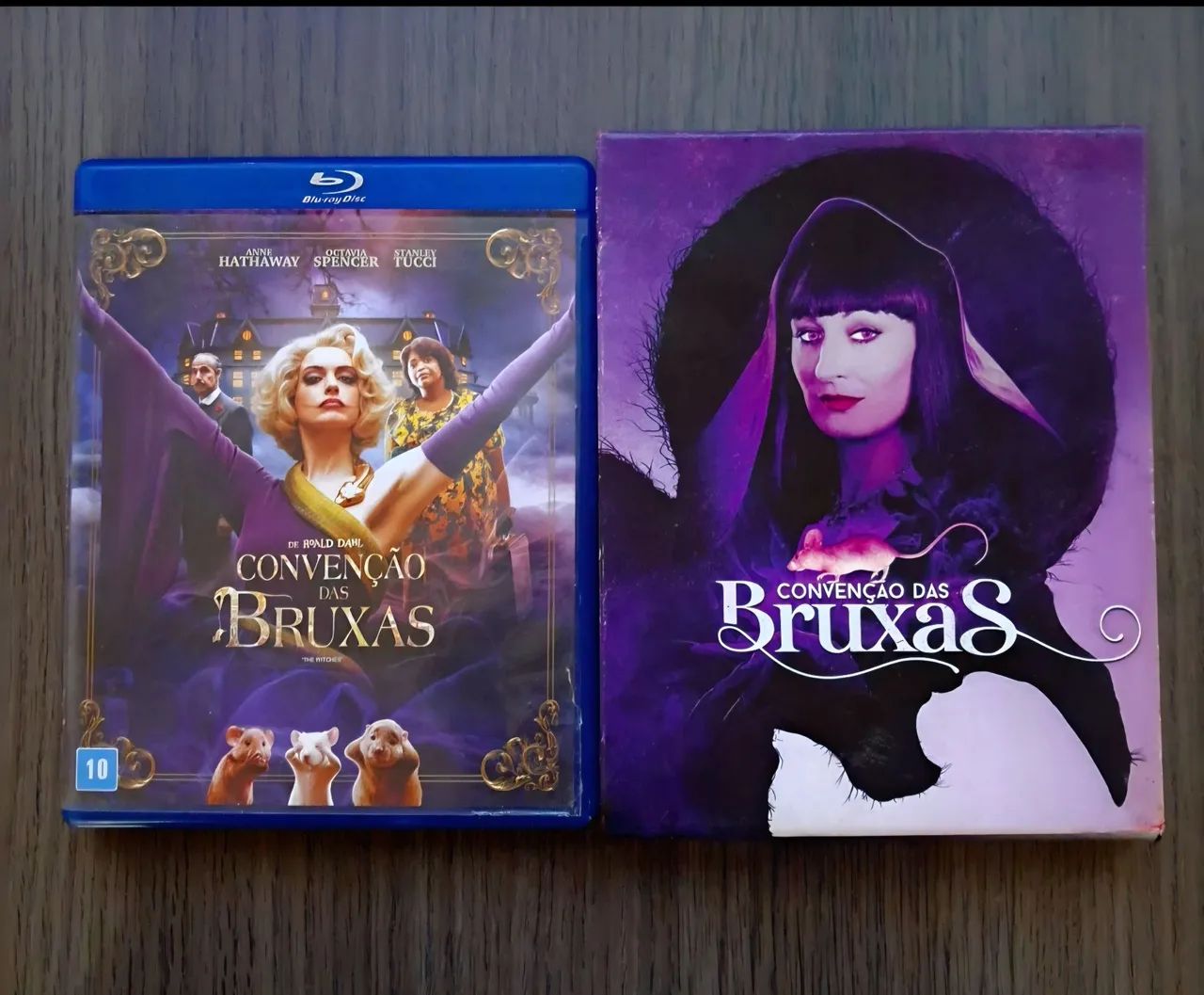 Blu-ray convenção das bruxas 1990/2020 c/poster