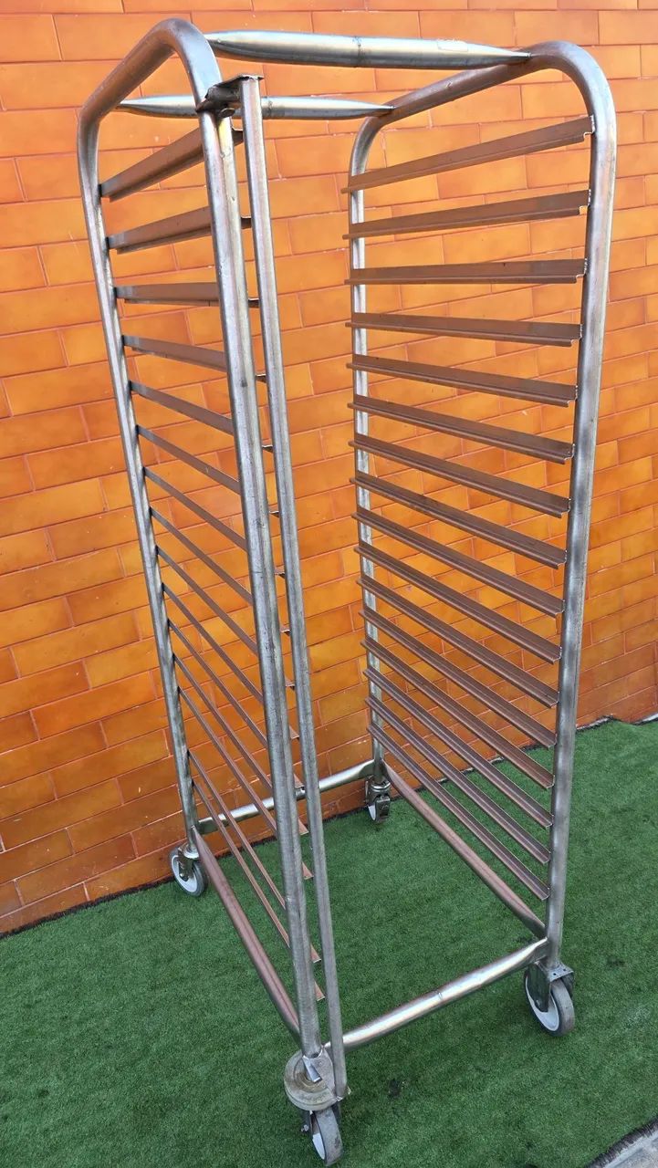 Carrinho esqueleto inox 304 
