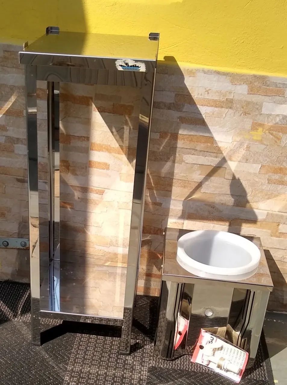 Suporte para garrafão de água inox  - Foto 5