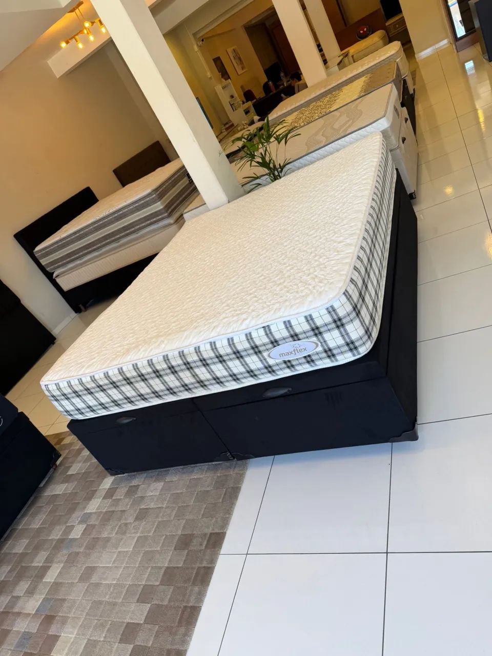 Cama Box QUEEN SIZE MAXFLEX SEMINOVA TOP - ENTREGO  - Foto 4