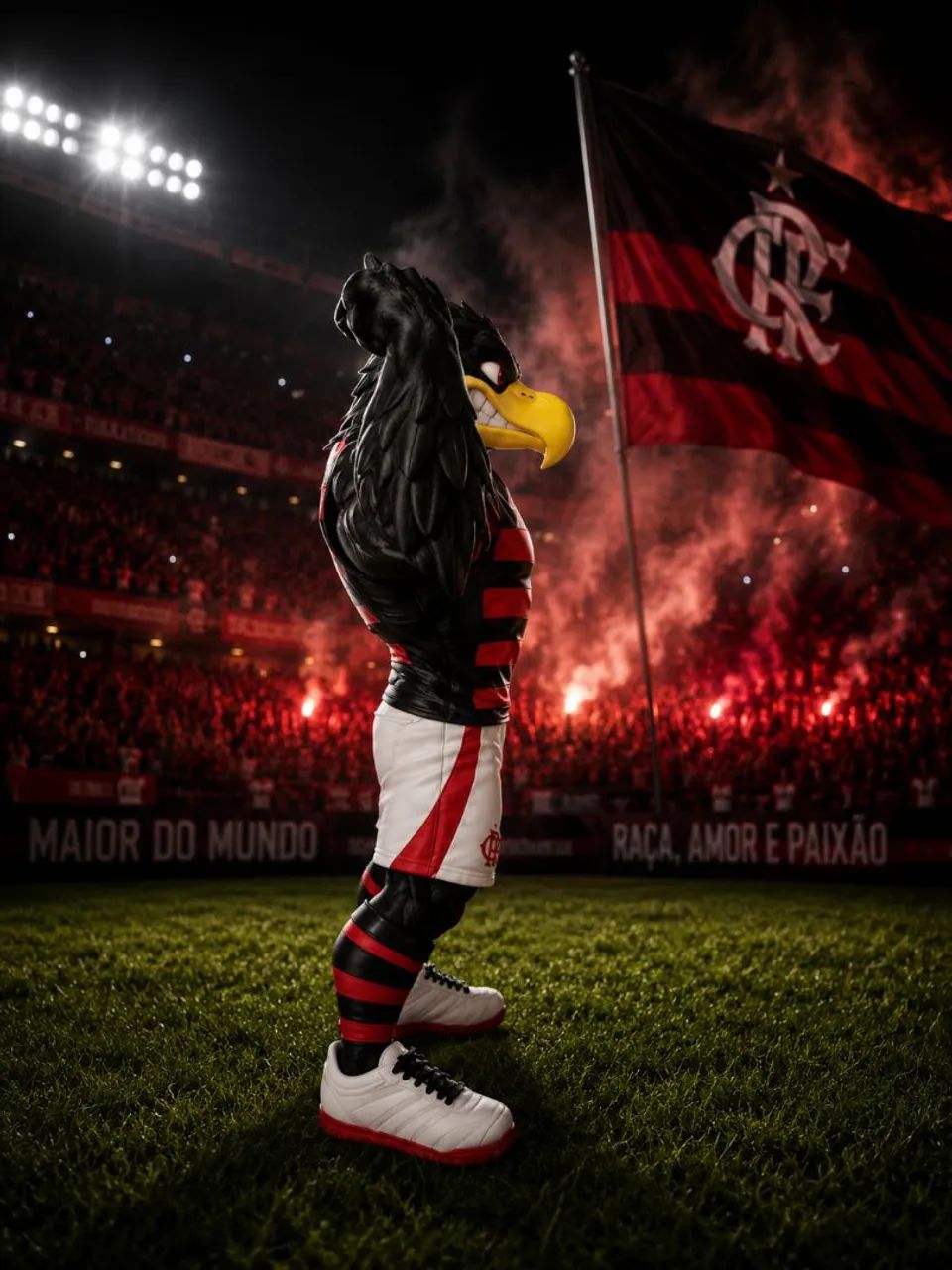 Mascote Flamengo - Urubu - Foto 3