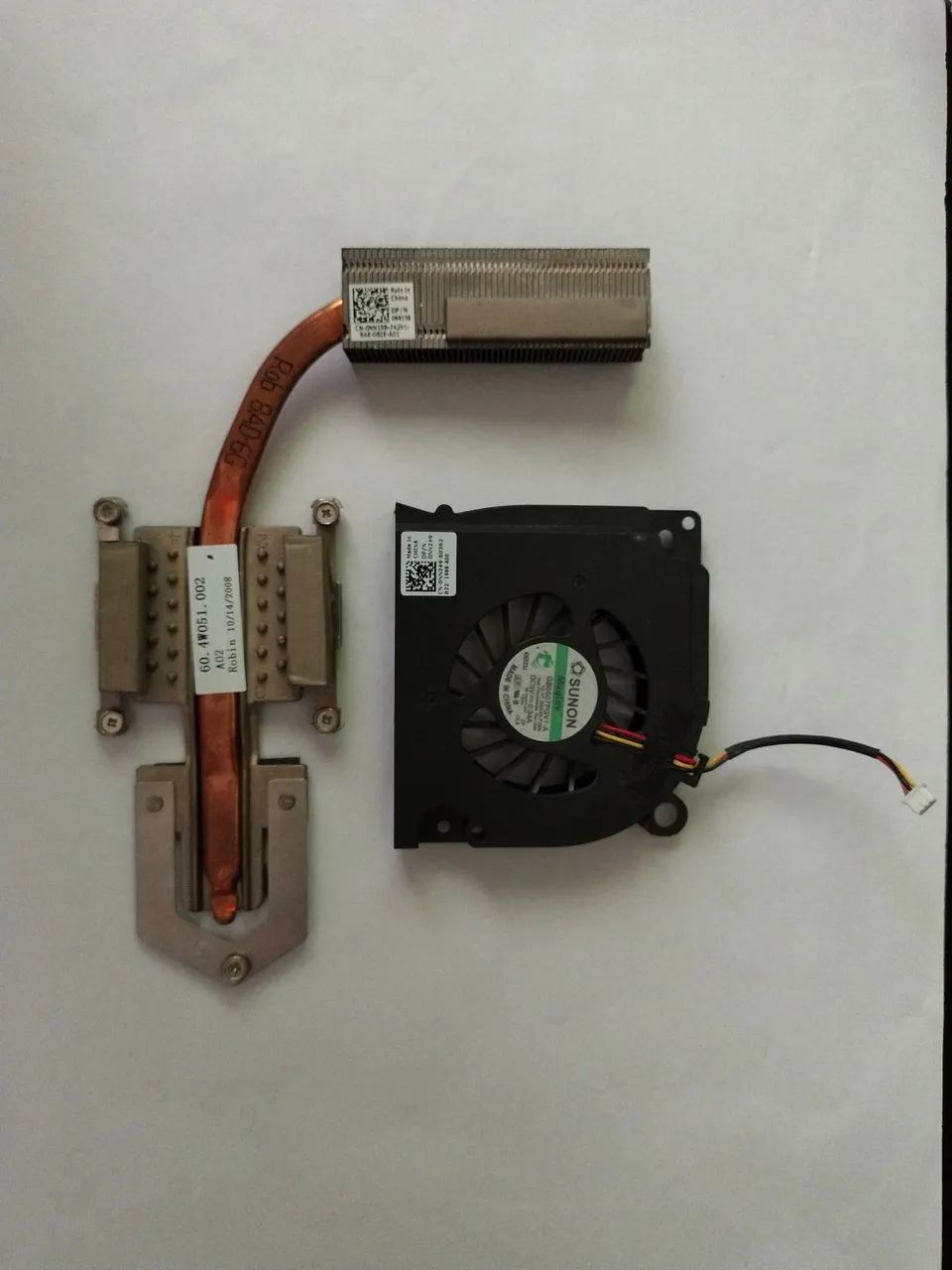 Dissipador + cooler Dell Inspiron 1525.