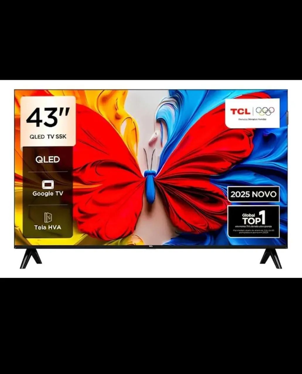 Smart TV TCL 43" nova na caixa 