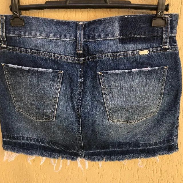Saia Jeans Marinho da Marca Four One - Foto 5