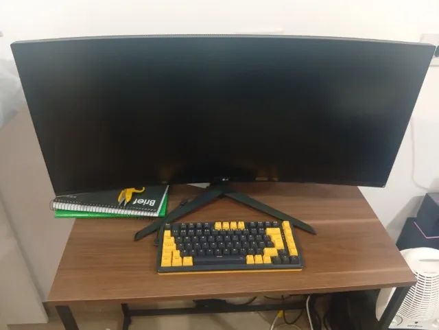 Monitor curvo LG ultragear 34 polegadas 