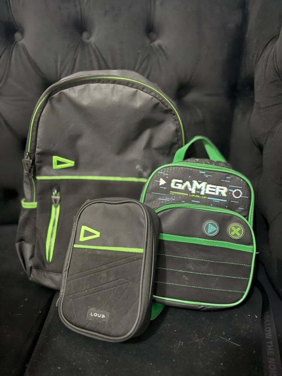 Mochila , lancheira e estojo infantil  - Foto 3