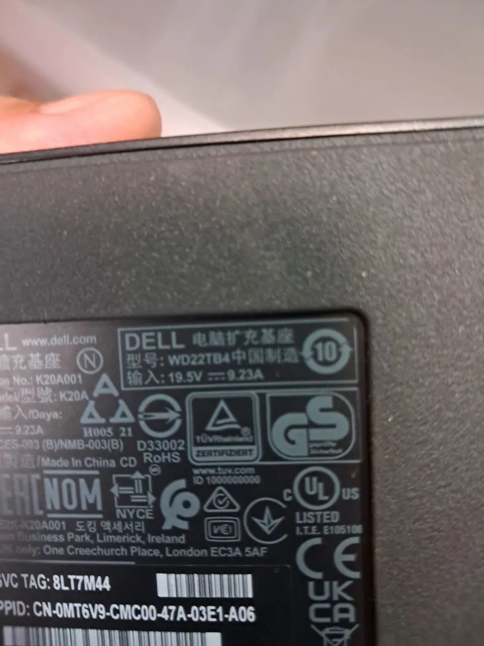 Dock Station Dell WD22TB4 - Foto 4