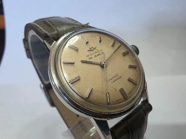 Movado Antigo Automatico Bumper Martelo Cal 536 Swiss Made - Foto 2
