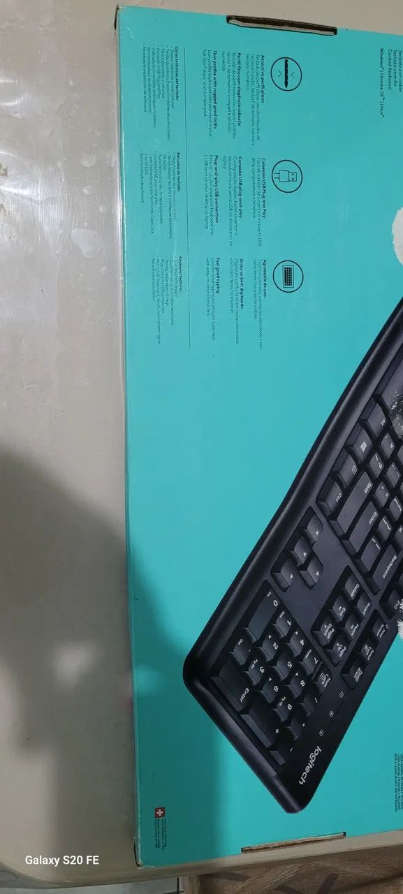 Teclado Logitech k120 Novo - Foto 3