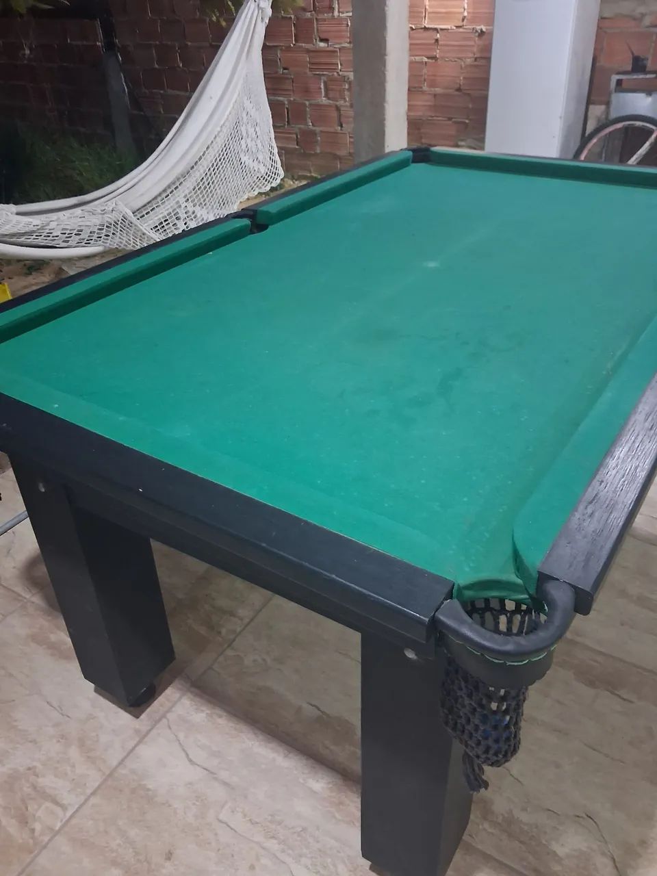 Sinuca pouco uso