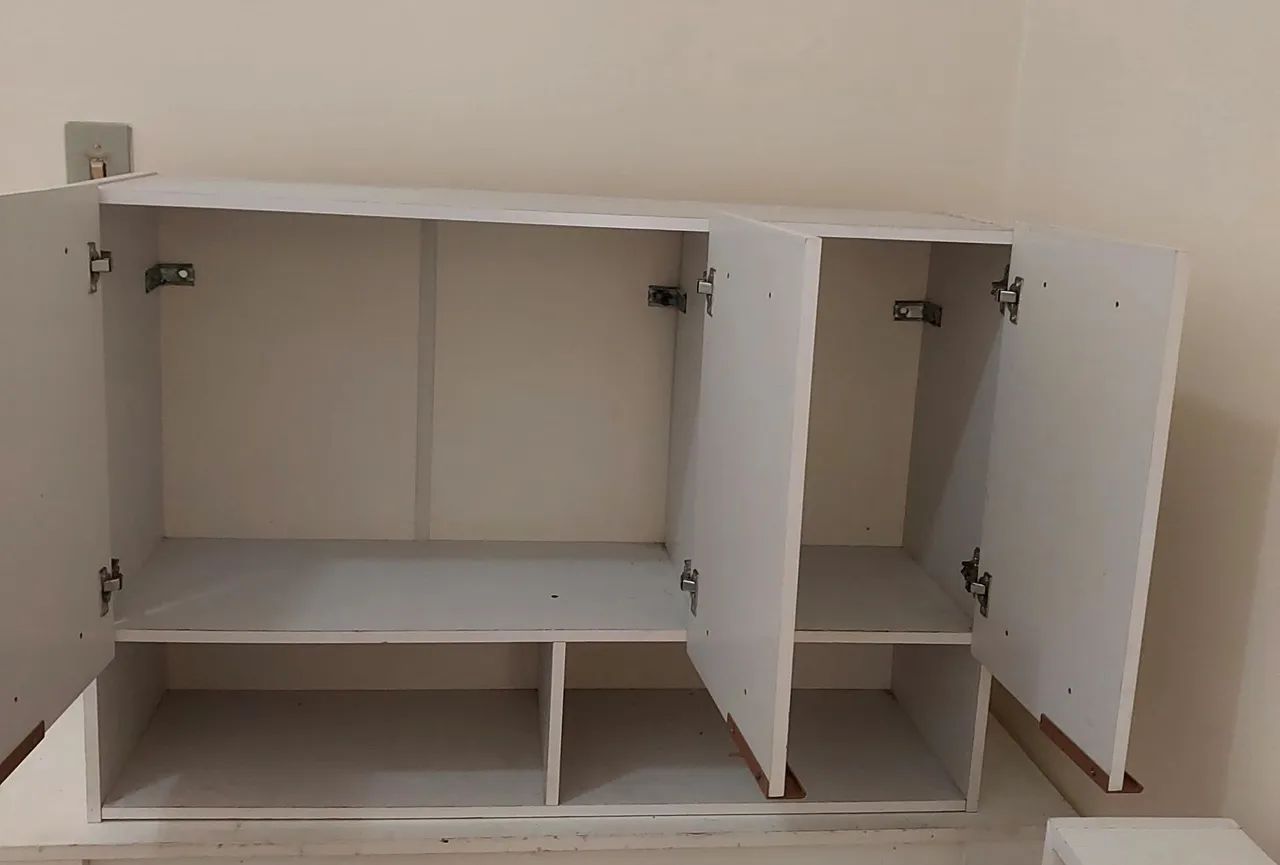 ARMÁRIO 3PORTAS PAREDE MDF - Foto 4