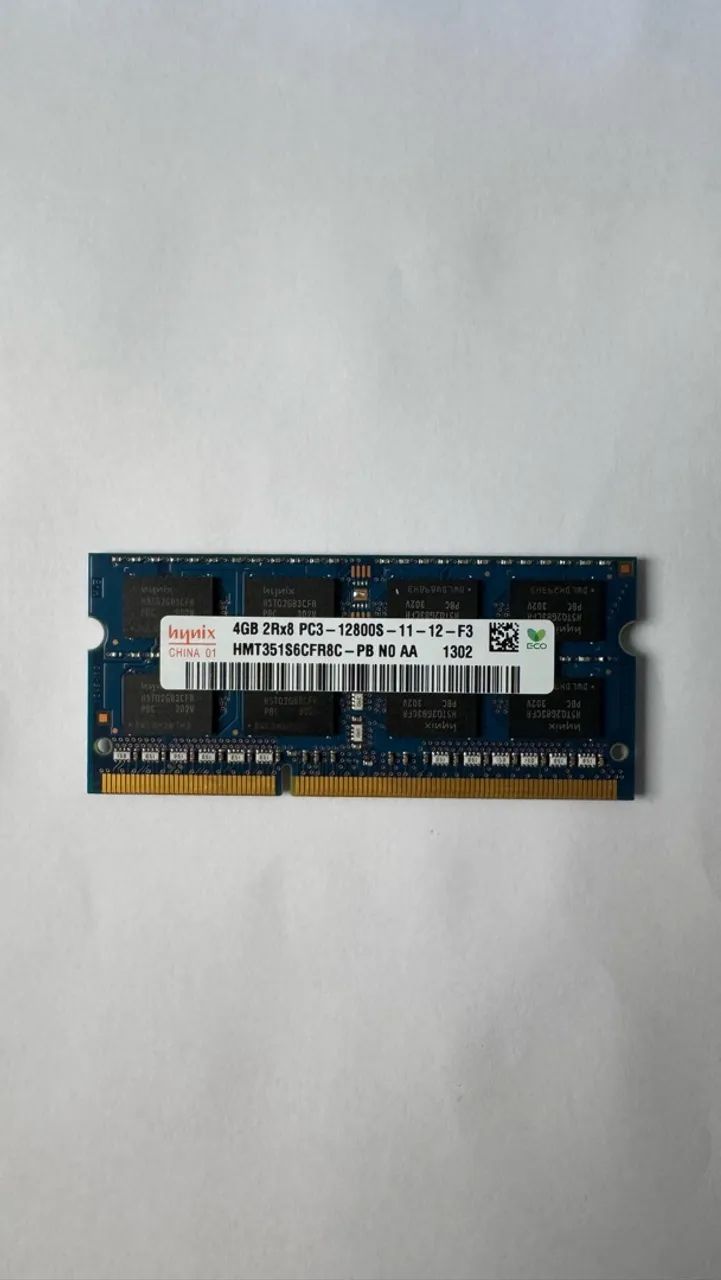 Memória RAM DDR3 Notebook 4GB