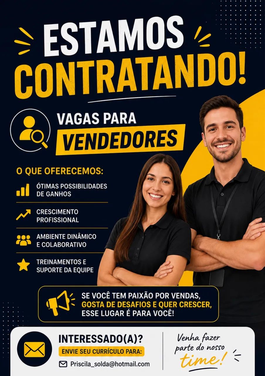 Área de vendas interna 