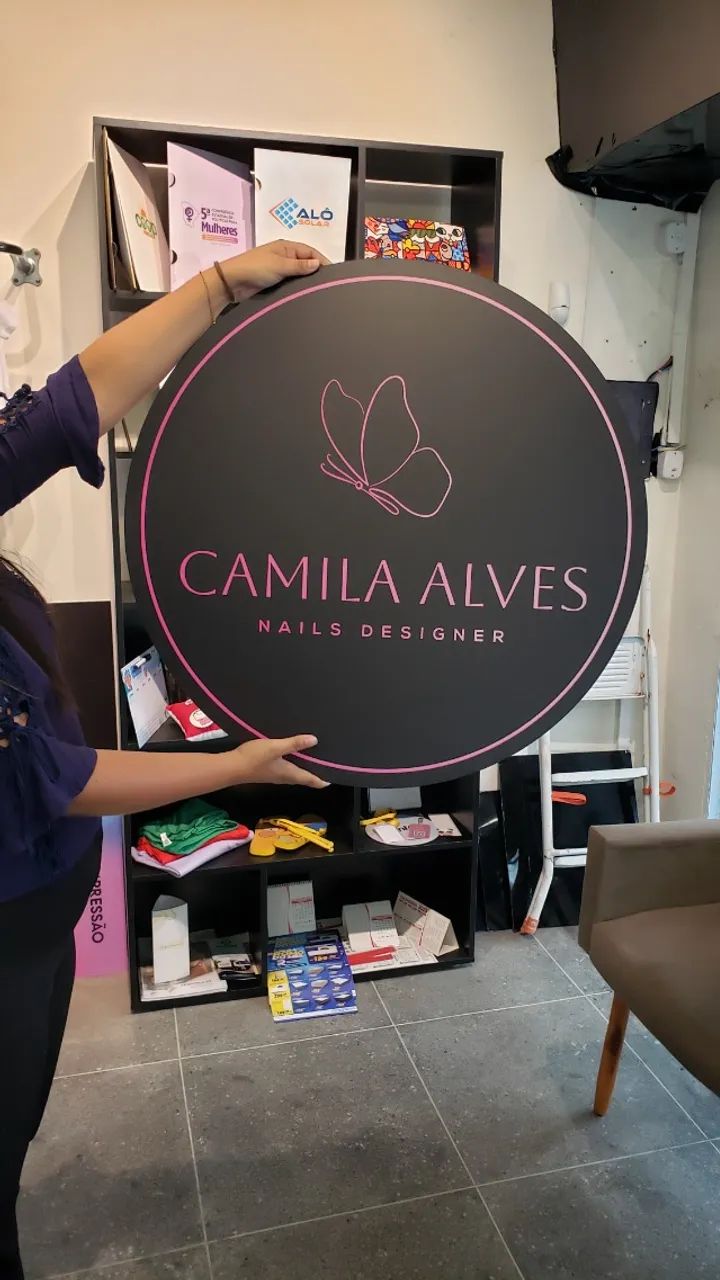 Fachadas para loja personalizado com logomarca