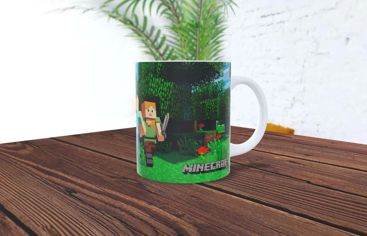 Caneca personalizada Minecraft 325 ml - Foto 2