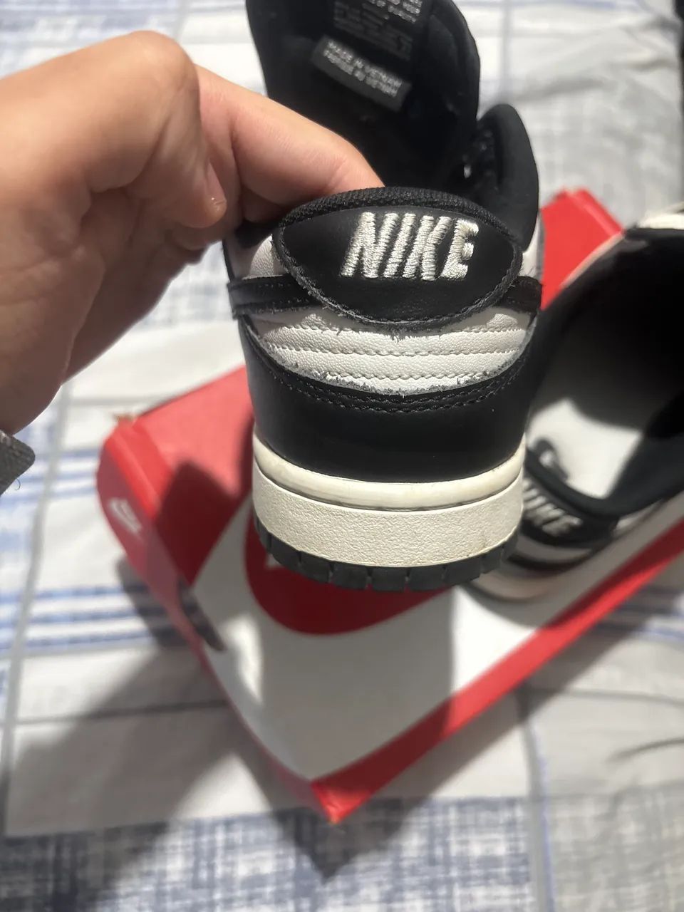 Nike dunk panda original usado  num 40 - Foto 5