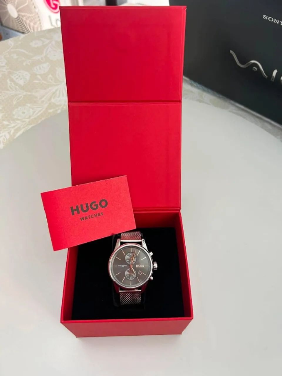 Lindo Relógio Hugo Boss - MOD. HB 275.1.14.2922 - Original! Novo