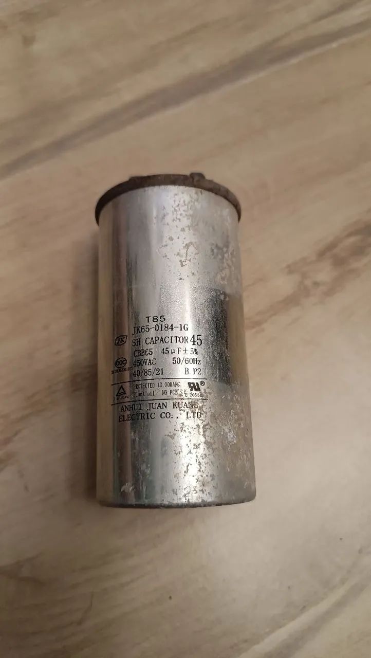 Capacitor Ar Condicionado 45uF 450V