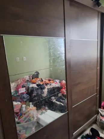 Guarda Roupa Casal com espelho - Foto 2