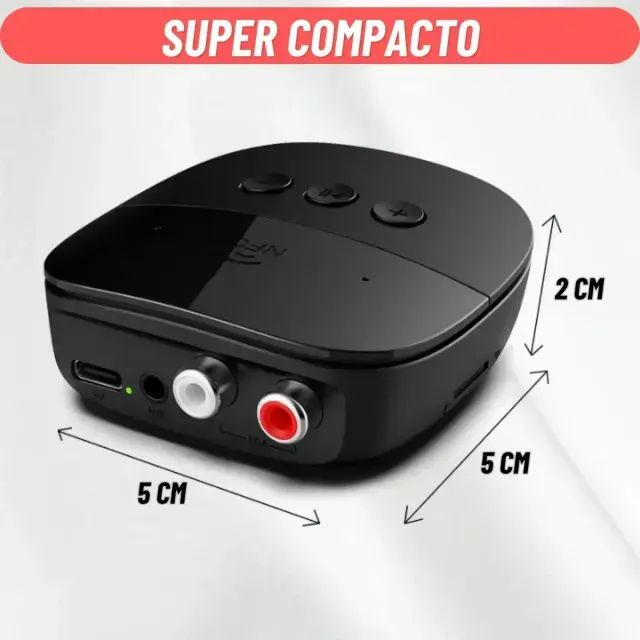 Receptor de audio, pendrive e bluetooth - Foto 2