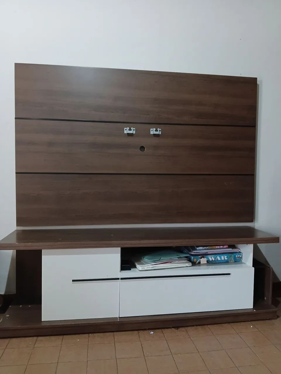 Rack com painel