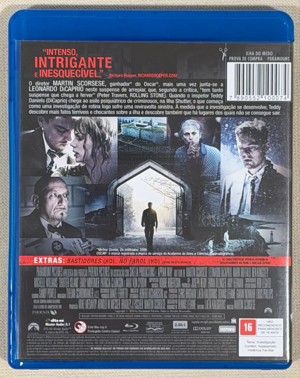 BLU-RAY A ILHA DO MEDO (ORIGINAL) - Foto 2