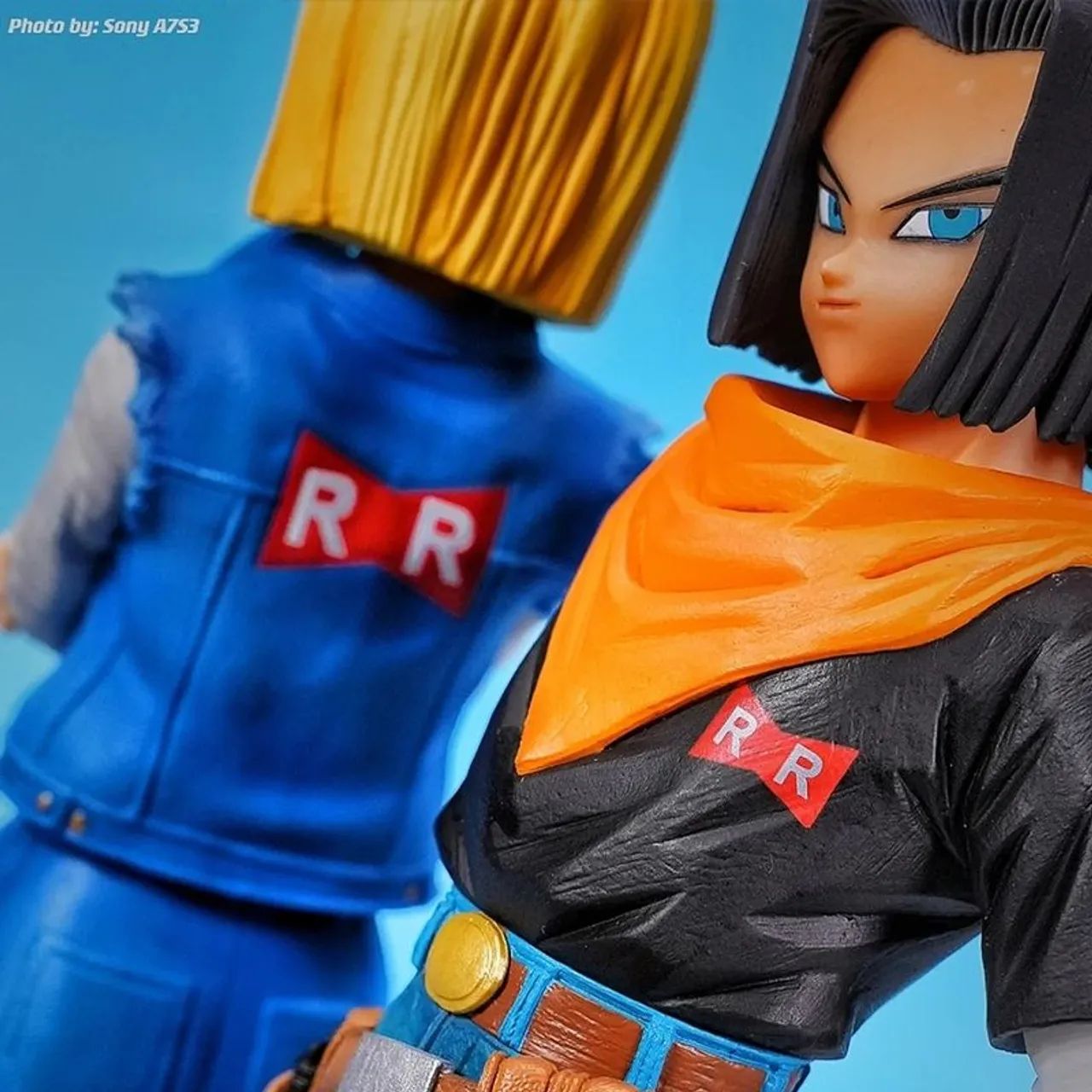 Boneco Android 17 ou Android 18 Dragon Ball Z Gnt Super Miniatura Action Figure 23cm - Foto 4