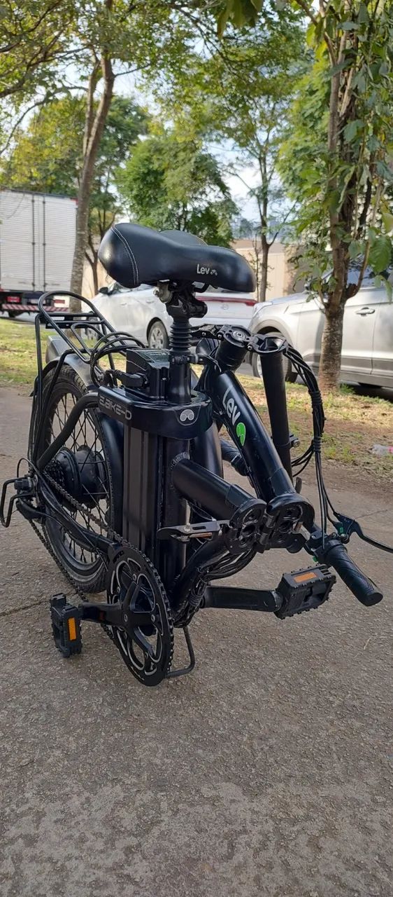 Bicicleta Lev elétrica dobrável - Foto 5