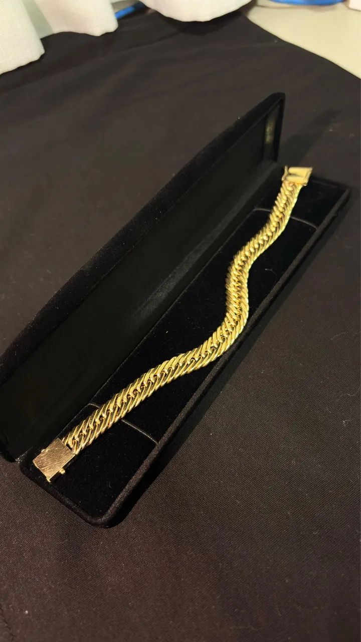 Pulseira de ouro 18k 