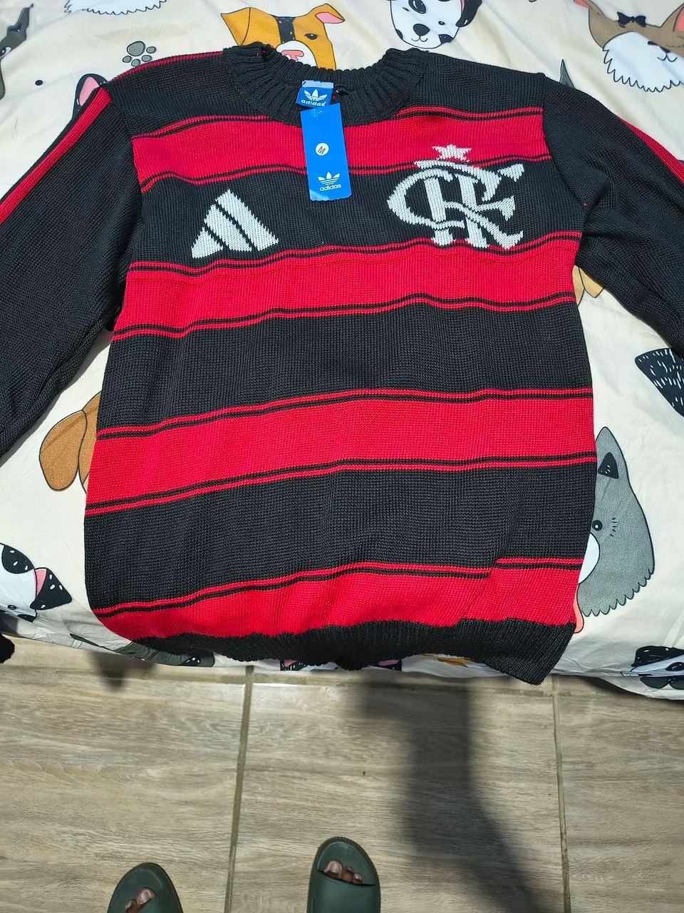 BLUSA MOLETOM LÃ FLAMENGO  - Foto 3