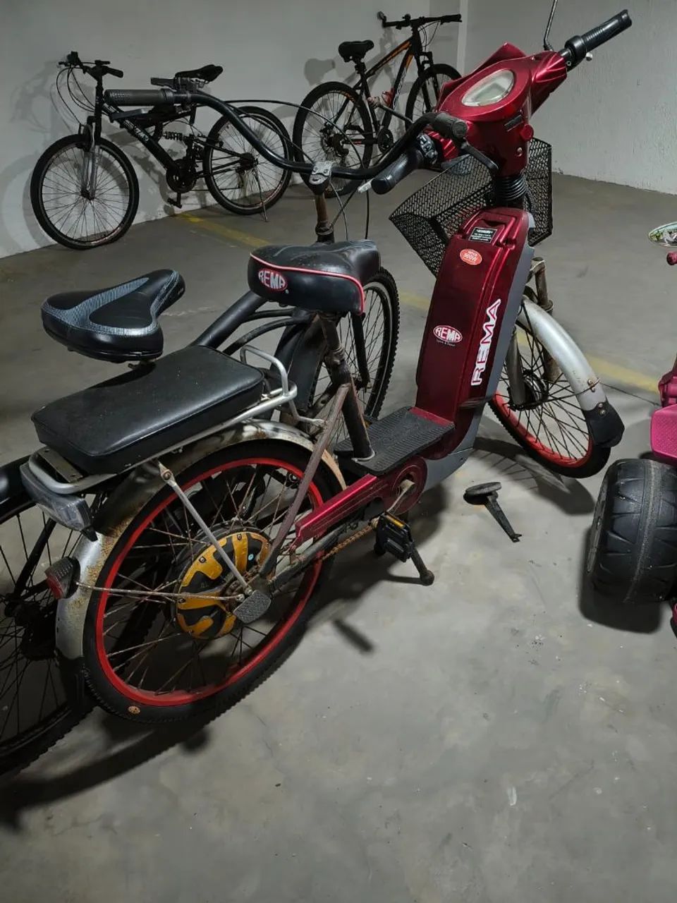 Bicicleta elétrica (SEM BATERIA)