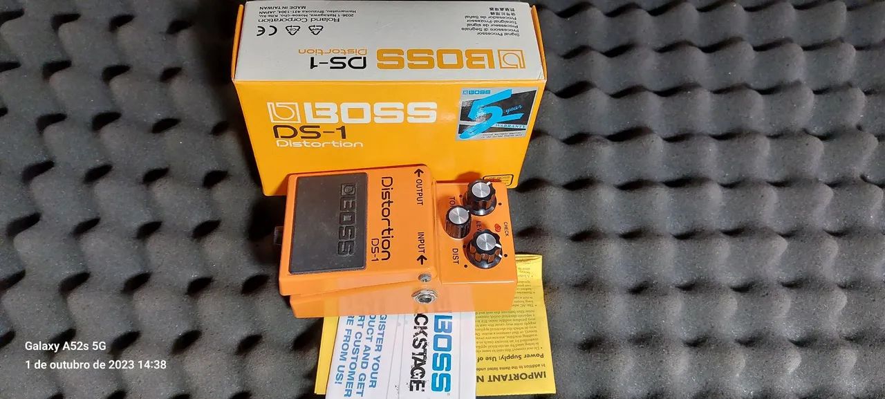 Pedal Boss distortion DsS1 